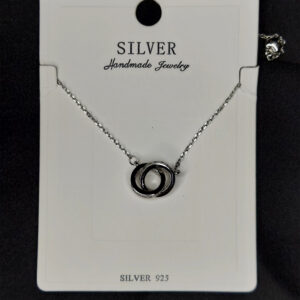 Silver pandora necklace