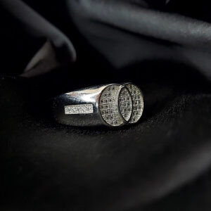 Silver men ring